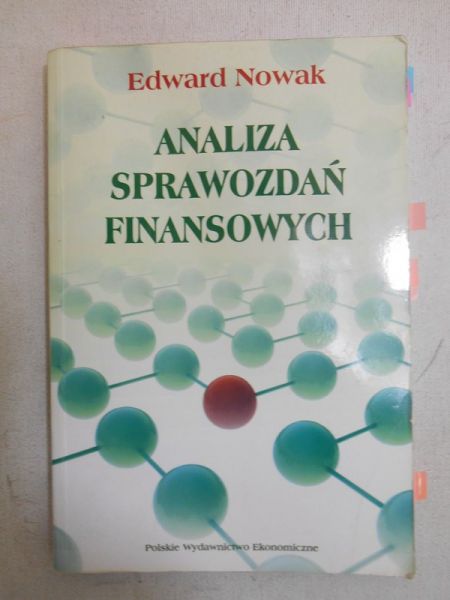 Nowak Edward - Analiza sprawozdań finansowych