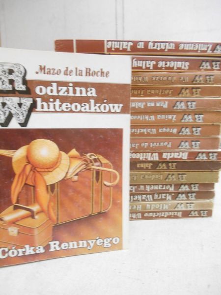De la Roche Mazo  - Rodzina Whiteoaków, zestaw 16 książek