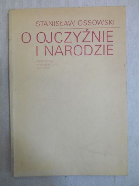 O ojczyźnie i narodzie