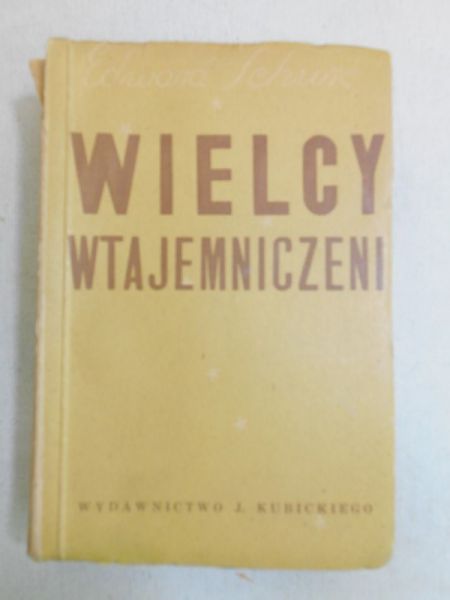 Wielcy wtajemniczeni, 1939 r.