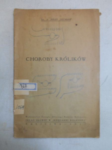 Choroby królików, 1937 r.