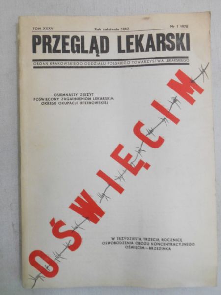 Przegląd lekarski: Oświęcim, Tom XXXV, Nr 1 (1978)