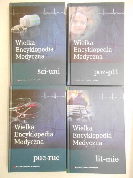 Wielka Encyklopedia Medyczna, 4 tomy