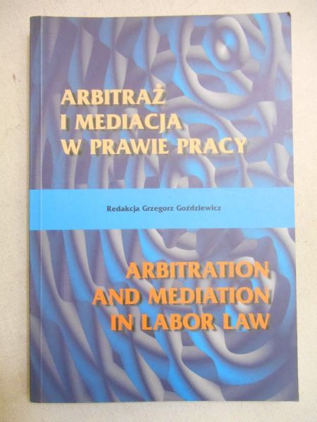Ambitraż i mediacja w prawie pracy