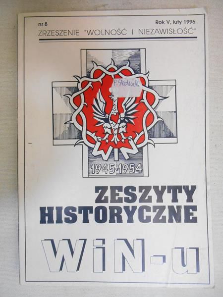 Zeszyty Historyczne WIN-u. Nr 8