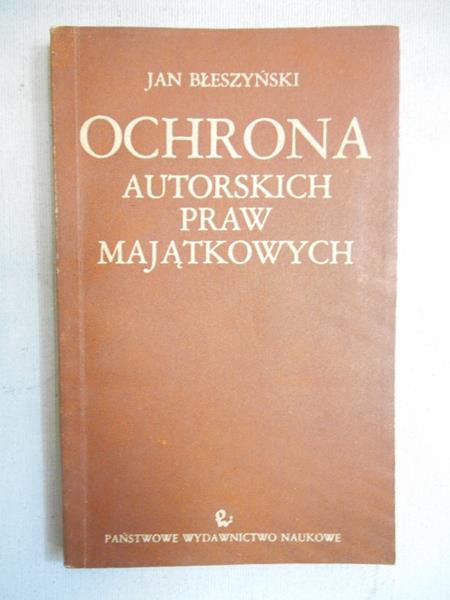 Ochrona autorskich praw majątkowych