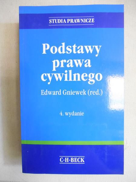 Gniewek Edward - Podstawy prawa cywilnego