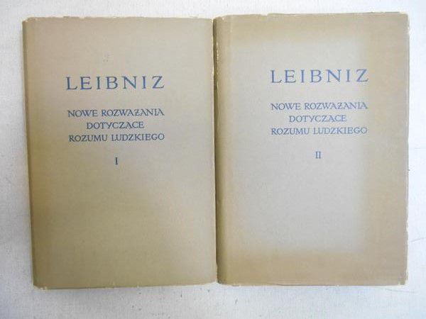 Nowe rozważania dotyczące rozumu ludzkiego, Tom I-II, BKF