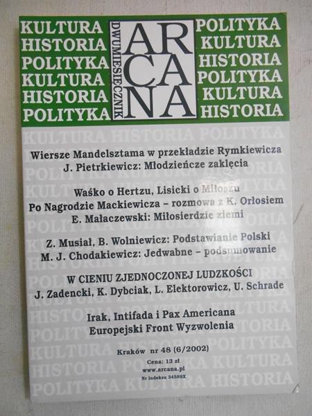 Dwumiesięcznik Arcana nr 48 (6/2002)