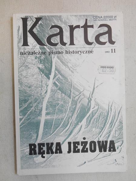 Karta. Ręka Jeżowa