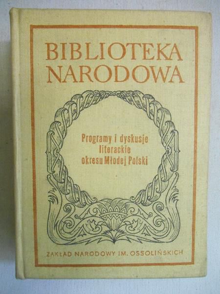 Programy i dyskusje literackie okresu Młodej Polski