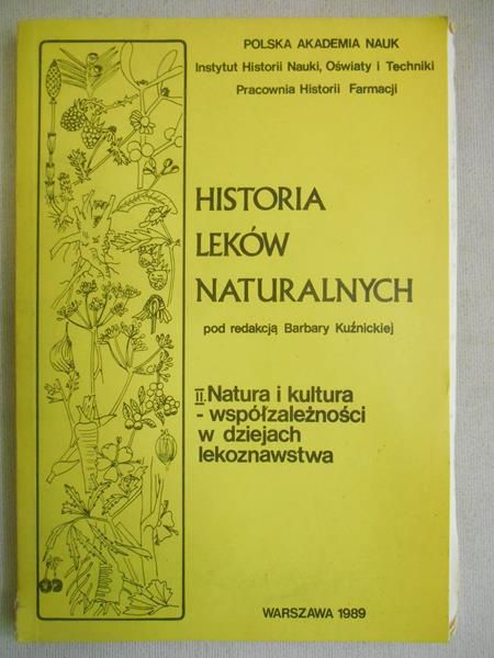 Historia leków naturalnych