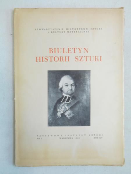 Biuletyn historii sztuki, nr 2/1952