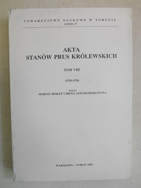 Akta stanów Prus Królewskich