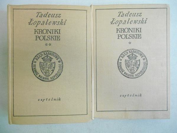 Kroniki polskie, Tom I-II