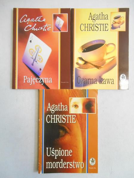 Christie Agatha - Czarna kawa / Pajęczyna / Uśpione morderstwo