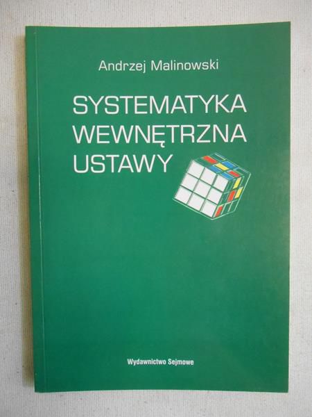 Systematyka wewnętrzna ustawy