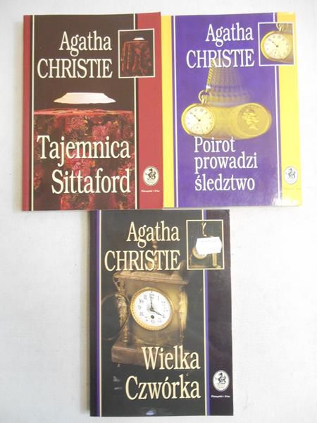 Christie Agatha - Poirot prowadzi śledztwo / Tajemnica Sittaford / Wielka Czwórka