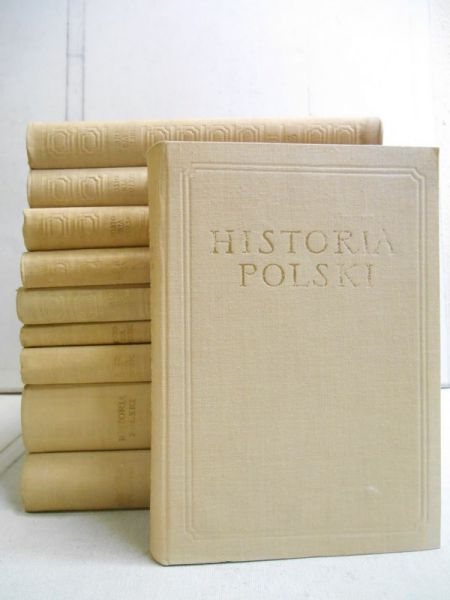 Historia Polski, zestaw 10 książek