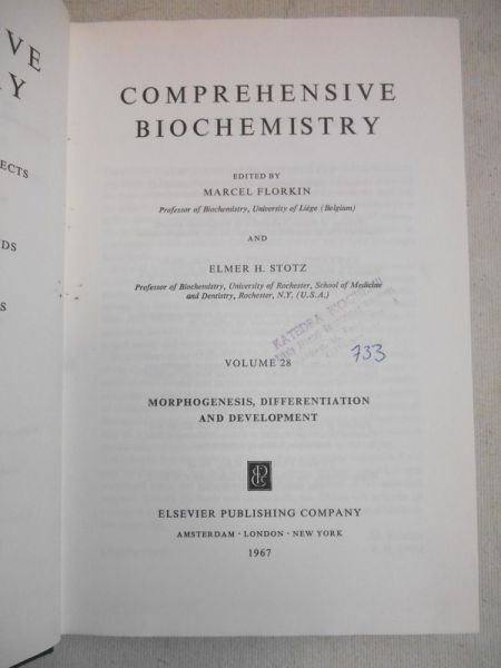 Comprehensive biochemistry