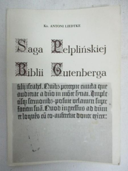 Saga Pelplińskiej Biblii Gutenberga