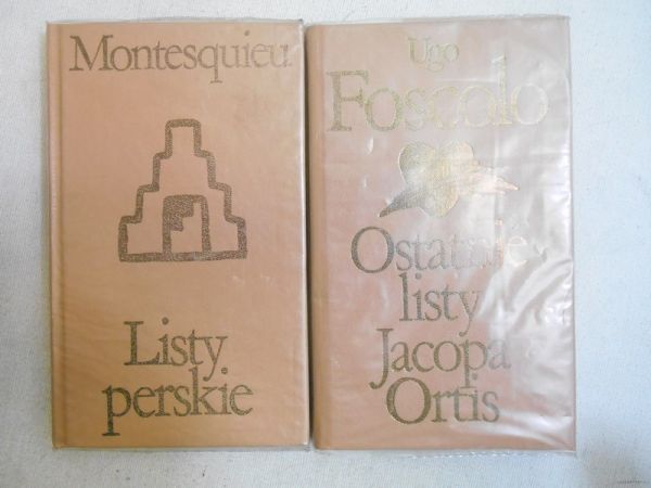 Ostatnie listy Jacopa Ortis  Listy perskie