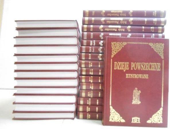 Dzieje powszechne ilustrowane 25 tomów komplet