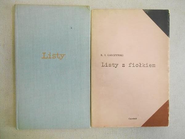 Gałczyński K. I.  - Listy (Tuwim) / Listy z fiołkiem