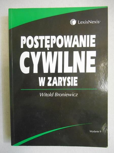 Postępowanie cywilne w zarysie