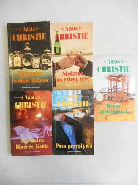 Christie Agatha - Zestaw 5 książek