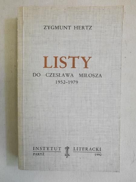 Listy do Czesława Miłosza 1952-1979