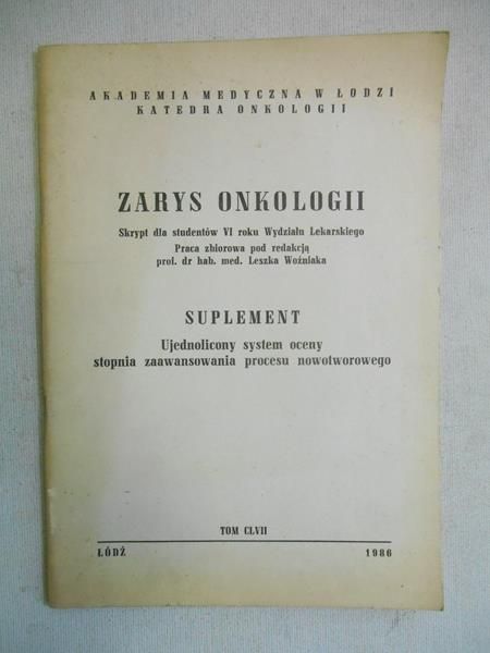 Zarys onkologii