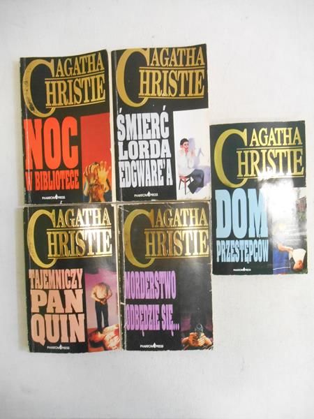 Christie Agatha - Zestaw 5 książek