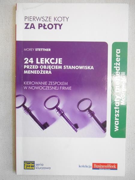 24 lekcje przed objęciem stanowiska menedżera