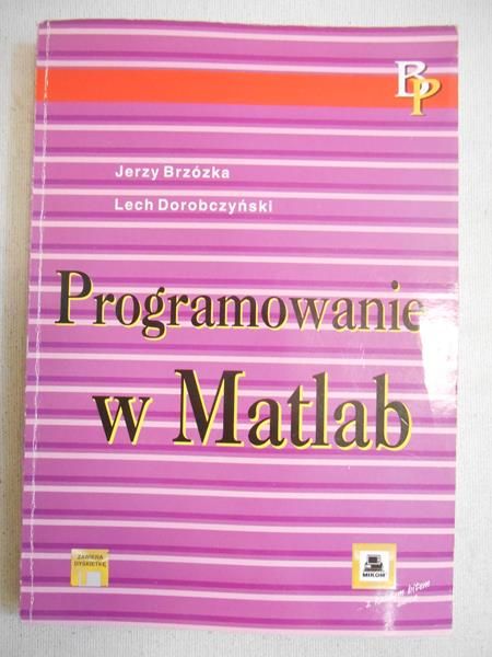 Programowanie w Matlab