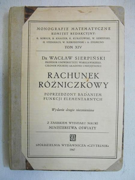 Rachunek różniczkowy