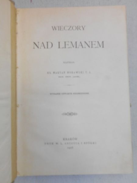 Wieczory nad Lemanem, 1906 r.
