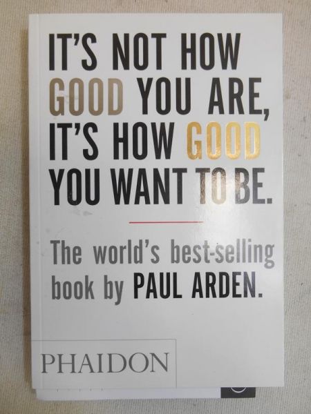 It's Not How Good You Are, It's How Good You Want to Be