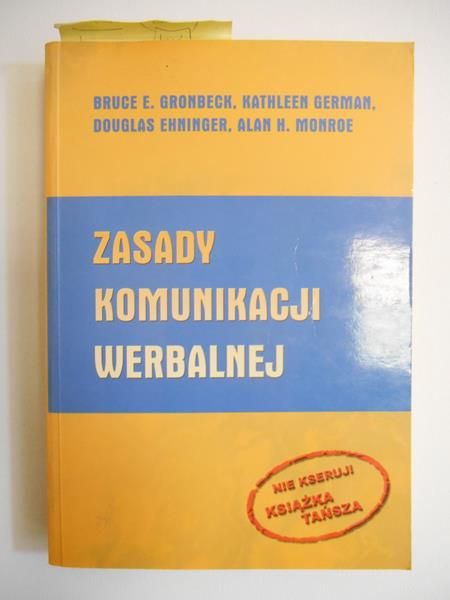 Zasady komunikacji werbalnej