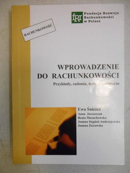 Wprowadzenie do rachunkowości