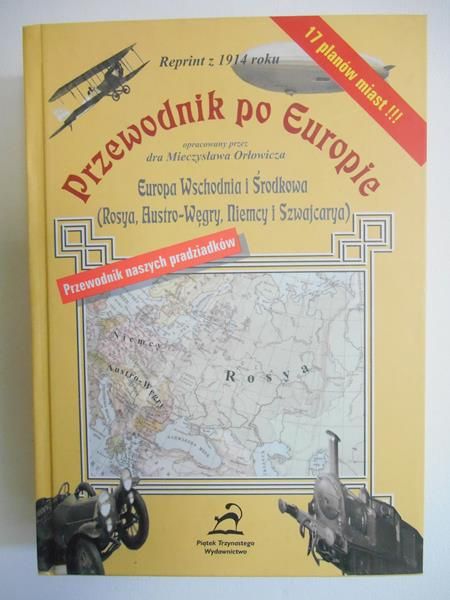 Przewodnik po Europie, reprint z 1914 r.