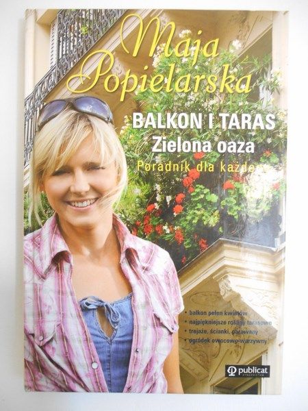 Balkon i taras. Zielona oaza