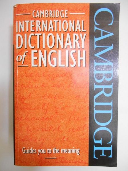 Cambridge International Dictionary of English