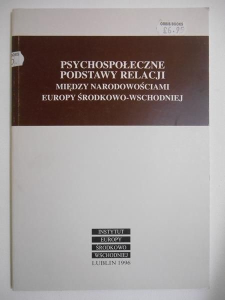 Materiały Instytutu Europy środkowo-Wschodniej, Tom X