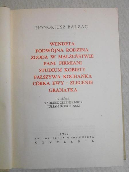 Komedia ludzka III