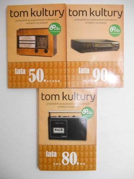 Tom kultury, zestaw 3 książek