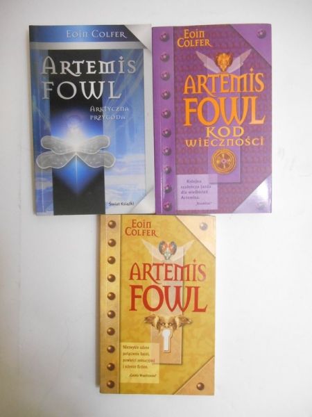 Artemis Fowl, 3 książki