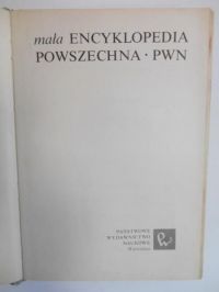 Mała encyklopedia powszechna PWN