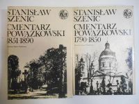 Cmentarz powązkowski 1790 - 1850, 1891 - 1918, 2 książki
