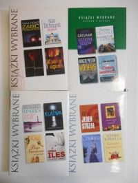 Grisham John/Child Lee/ Hoag Tami/Sparks Nicholas - Książki Wybrane, 4 tomy